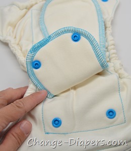 @thirstiesinc newborn natural fiber fitted #clothdiapers via @chdiapers 6 insert snaps out