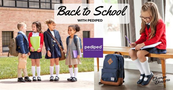 Back to School with pediped via @chgdiapers
