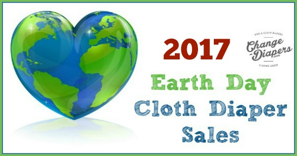 2017 Earth Day Cloth Diaper Sales