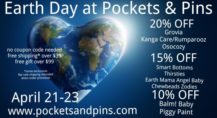 2017 Earth Day Cloth Diaper Discounts & Sales
