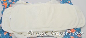 Diaper Rite AIO Cloth Diapers 5 inserts