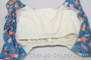 Diaper Rite AIO Cloth Diapers 6 inserts snapped in