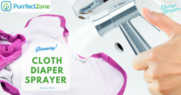 PurrfectZone Cloth Diaper Sprayer Giveaway