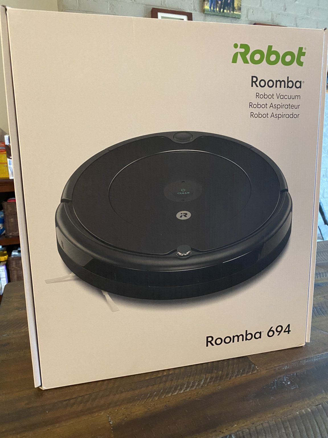 The Newest Family Member iRobot Roomba 694
