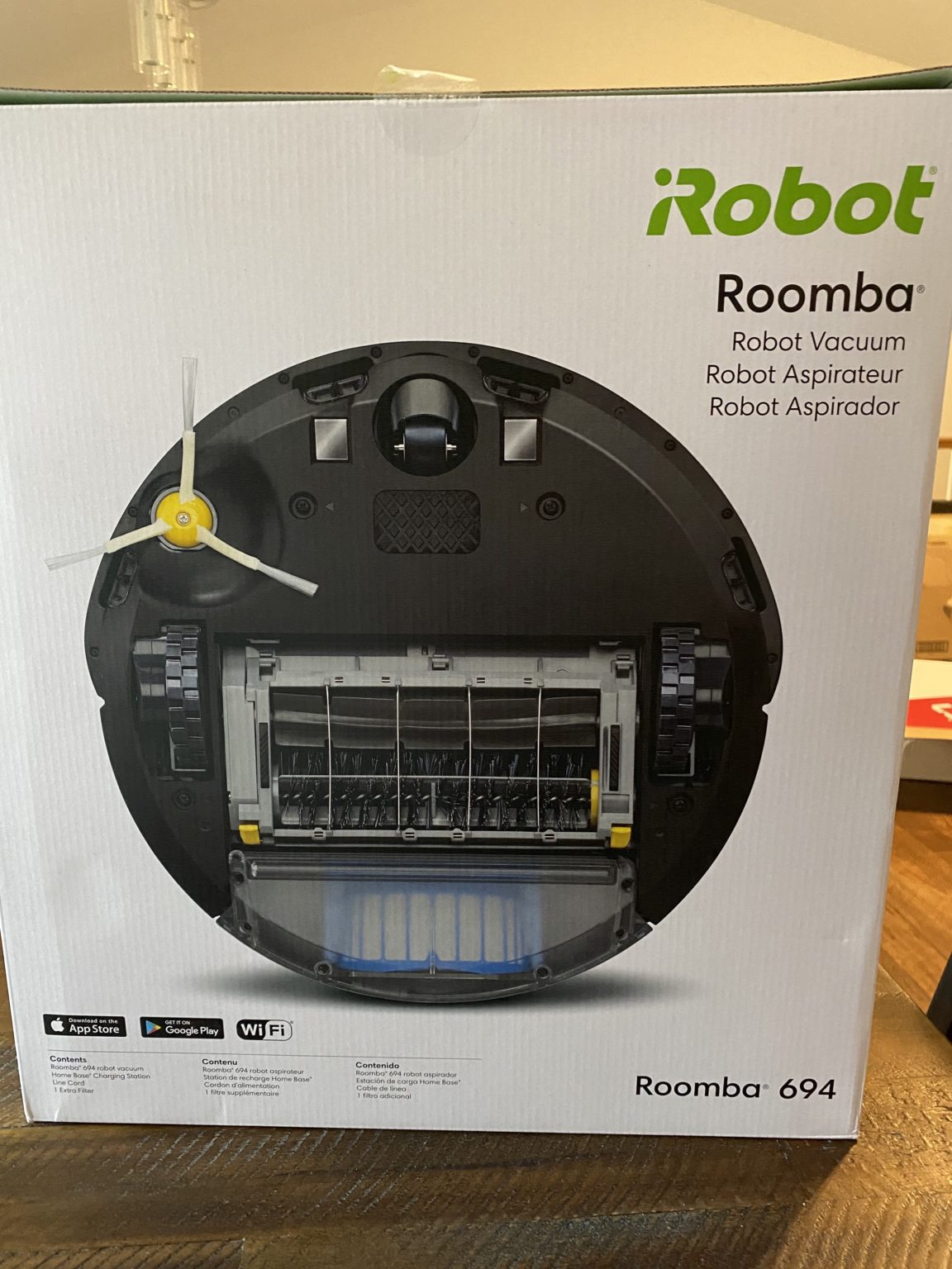 The Newest Family Member - iRobot Roomba 694