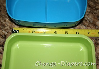 Leaflet Tight Bento Box via @chgdiapers 12 outer cont length