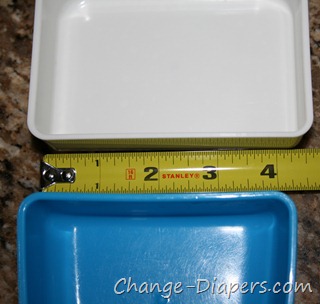 Leaflet Tight Bento Box via @chgdiapers 16 larger cont length