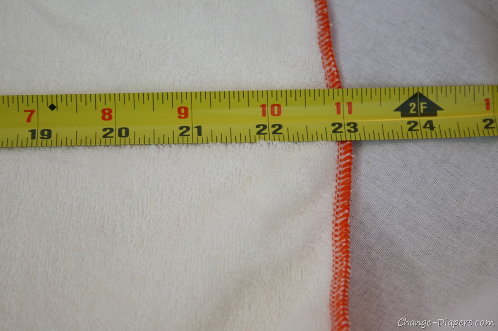 Orange Diaper Co. Bamboo Terry Square (Flat Cloth Diaper) Review